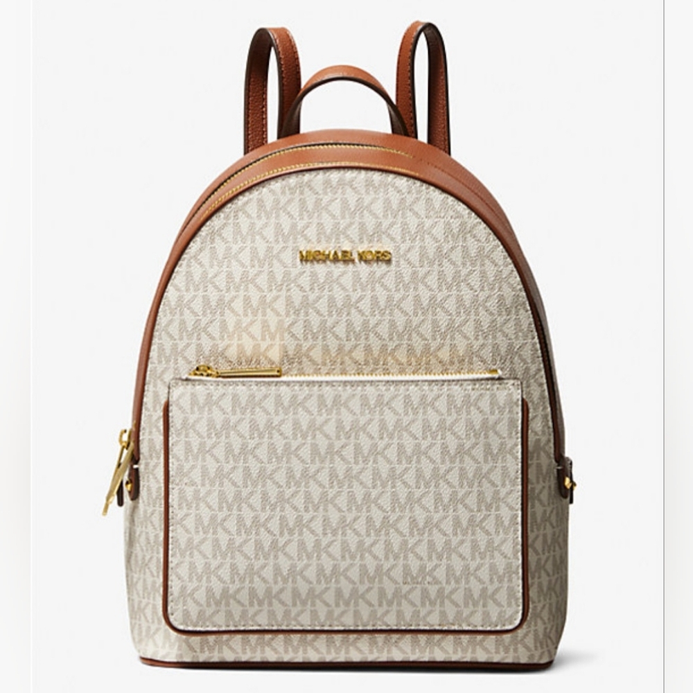 Michael Kors "Adina" Backpack  New w/tags Medium size color vanilla